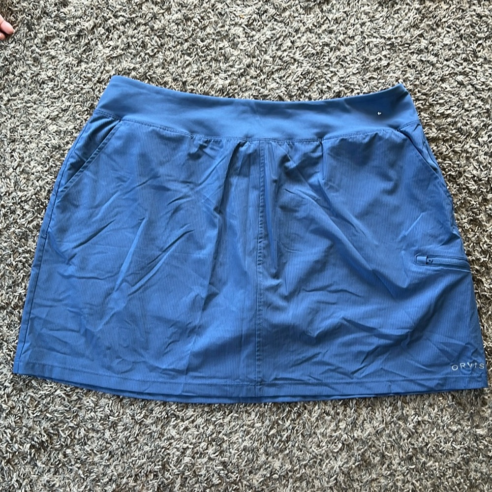 Orvis Travel Skort - Blue
